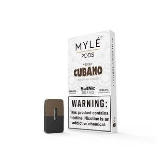 CUBANO VAPE PODS BY MYLE