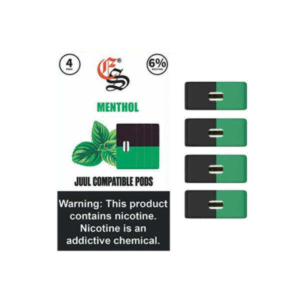 EONSMOKE MENTHOL JUUL COMPATIBLE PODS