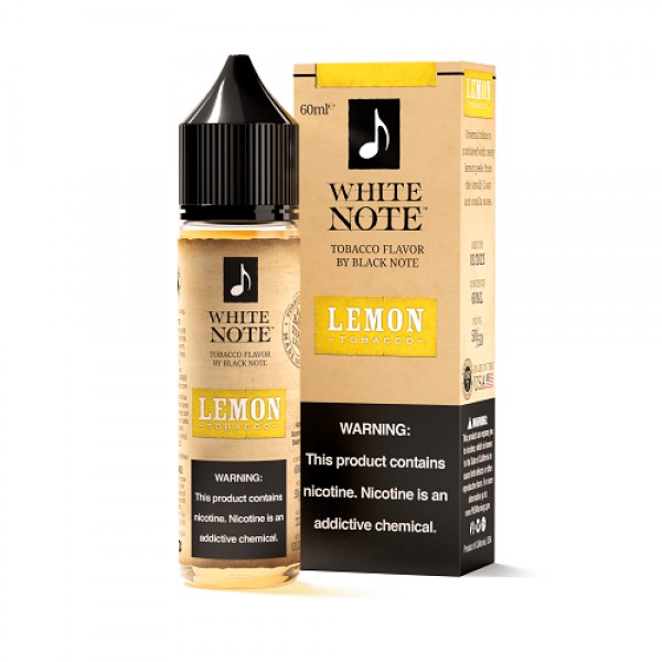 Lemon Tobacco 60ml Vape Juice - White Note