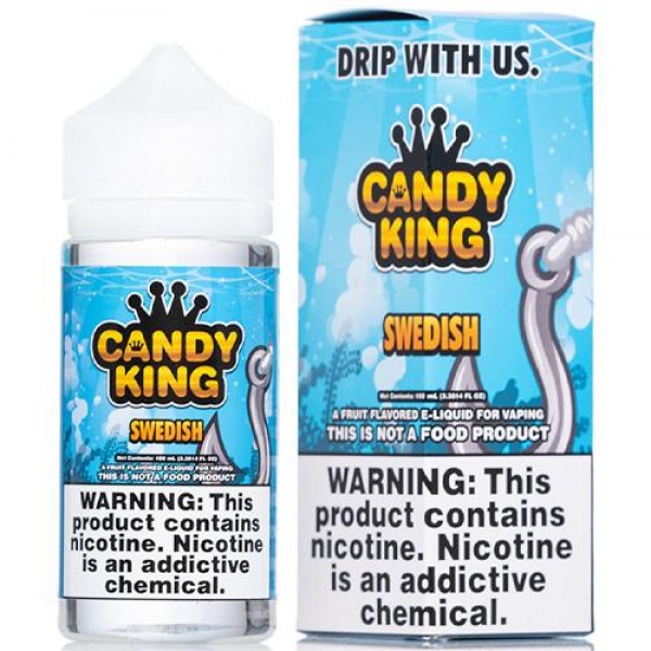 Candy King Swedish Synthetic Nicotine 100ml Vape Juice
