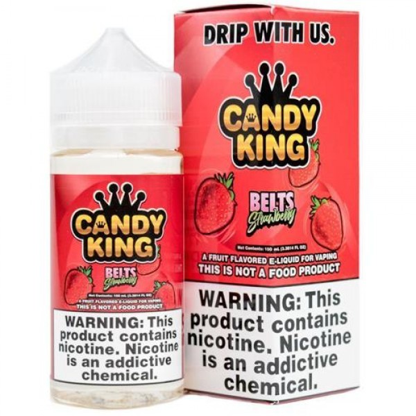 Candy King Belts Synthetic Nicotine 100ml Vape Juice