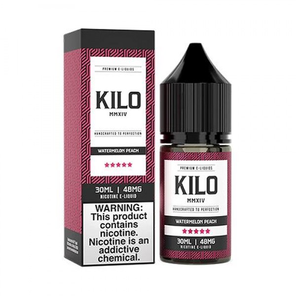 Kilo Salts Watermelon Peach 30ml Nic Salt Vape Juice