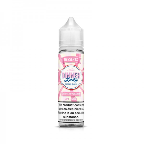 Strawberry Macaroon 60ml TF Vape Juice - Dinner Lady