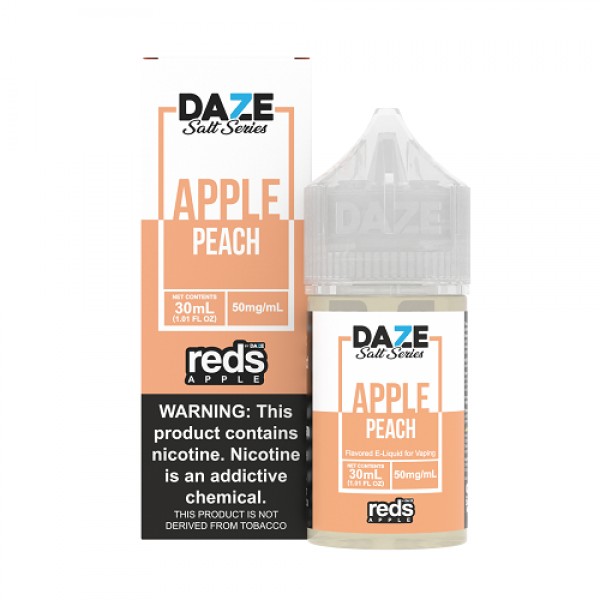 Peach 30ml TF Nic Salt Vape Juice - Red's Apple