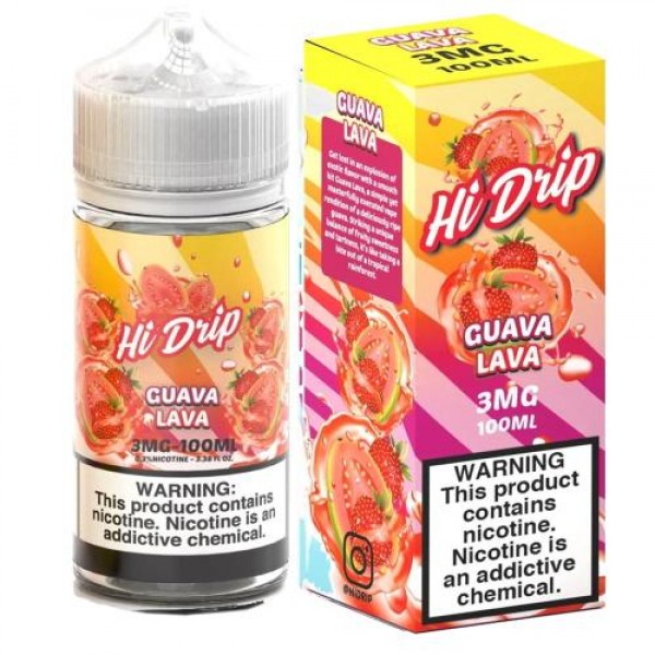 Hi-Drip 100ml Guava Lava Vape Juice