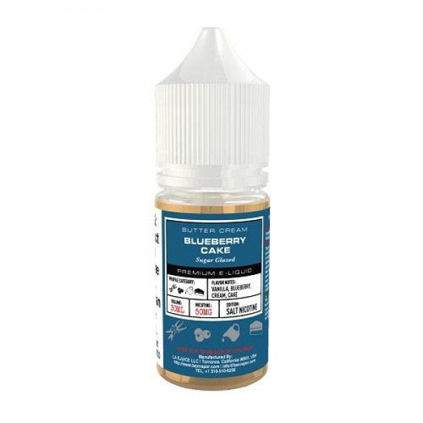 Glas Basix Blueberry Cake 30ml Nic Salt Vape Juice