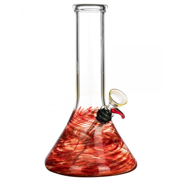 8" Raked Beaker Water Pipe