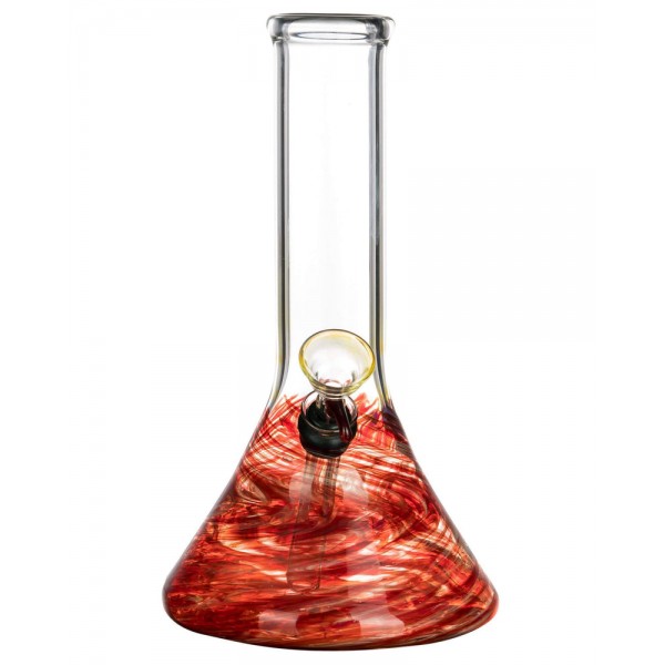 8" Raked Beaker Water Pipe