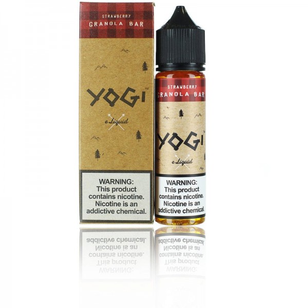 Yogi Vape Juices - Strawberry Granola Bar (60ml)