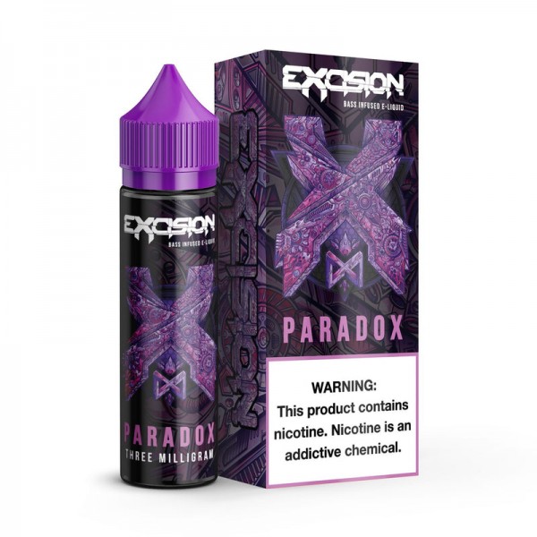 Alt Zero and Excision Vape Juice Paradox 60ml