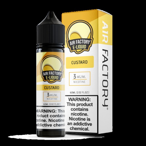 Custard 60ml Vape Juice - Air Factory