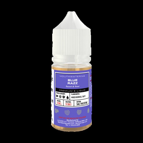 Blue Razz 60ml Vape Juice - Glas Basix