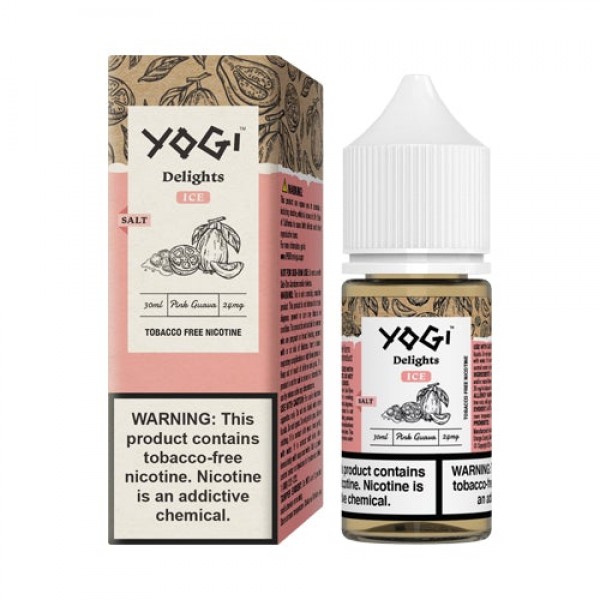 Pink Guava Ice 30ml Nic Salt Vape Juice - Yogi