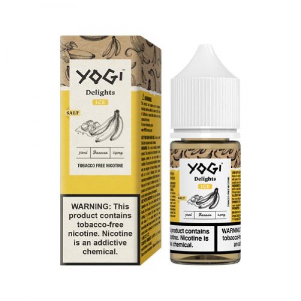 Banana Ice 30ml Nic Salt Vape Juice - Yogi