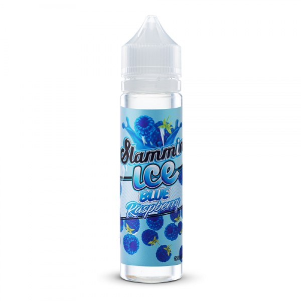 Blue Raspberry Ice 60ml Vape Juice - Slammin