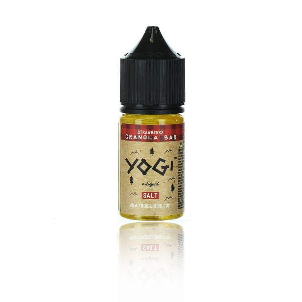 Yogi Salts Strawberry Granola Bar 30ml Vape Juice