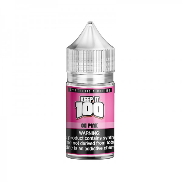 OG Pink 100ml Synthetic Nicotine Vape Juice - Keep It 100