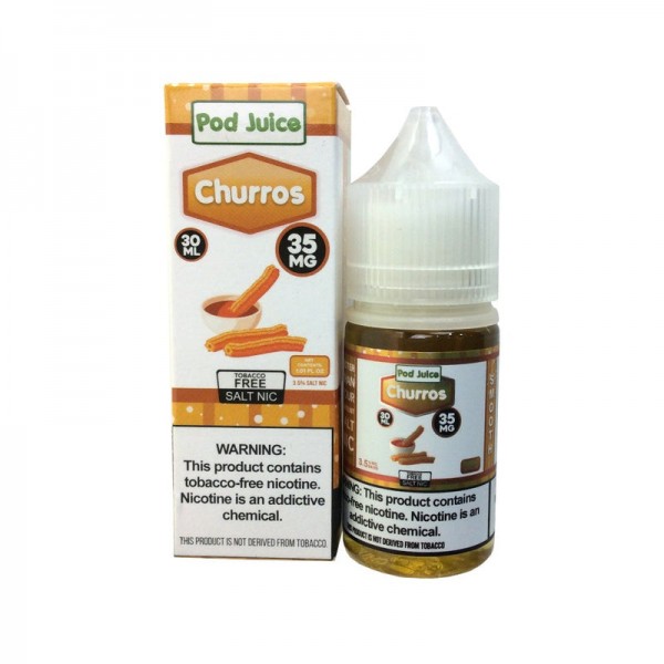 Pod Juice Churro 30ml Nic Salt Vape Juice