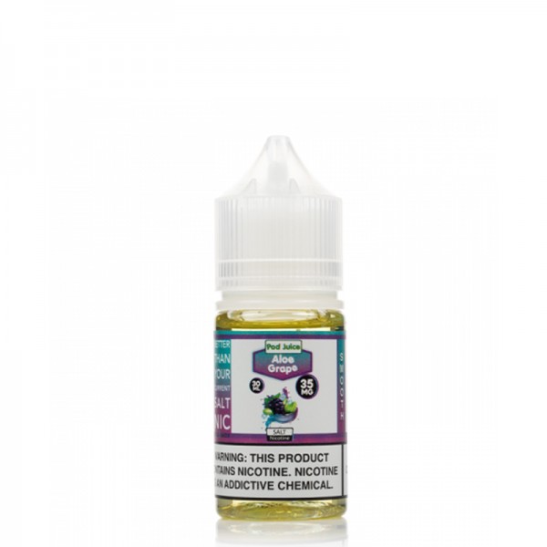 Pod Juice Aloe Grape 30ml Nic Salt Vape Juice