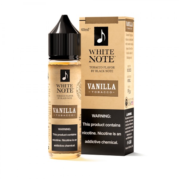 Vanilla Tobacco 60ml Vape Juice - White Note