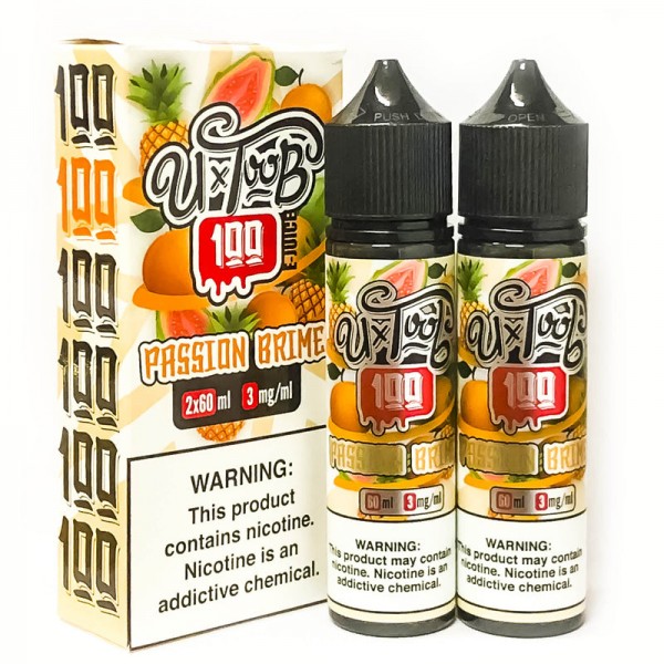 U TooB 100 Passion Brime 2x 60ml (120ml) Vape Juice