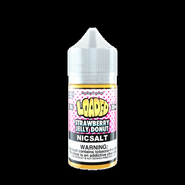 Ruthless Loaded Strawberry Jelly Donut TFN 30ml Nic Salt Vape Juice