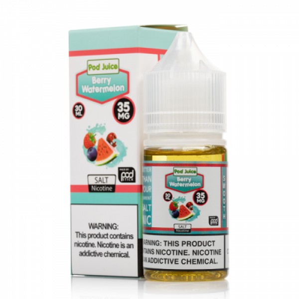 Pod Juice Berry Watermelon 30ml Nic Salt Vape Juice