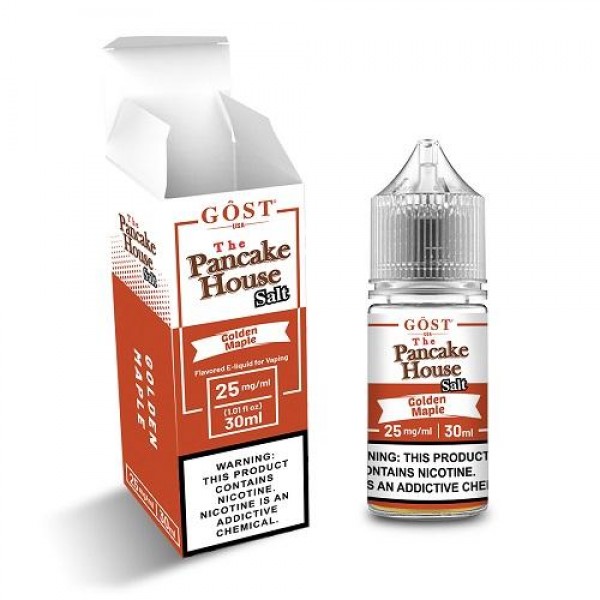 Golden Maple 30ml Nic Salt Vape Juice - Pancake House