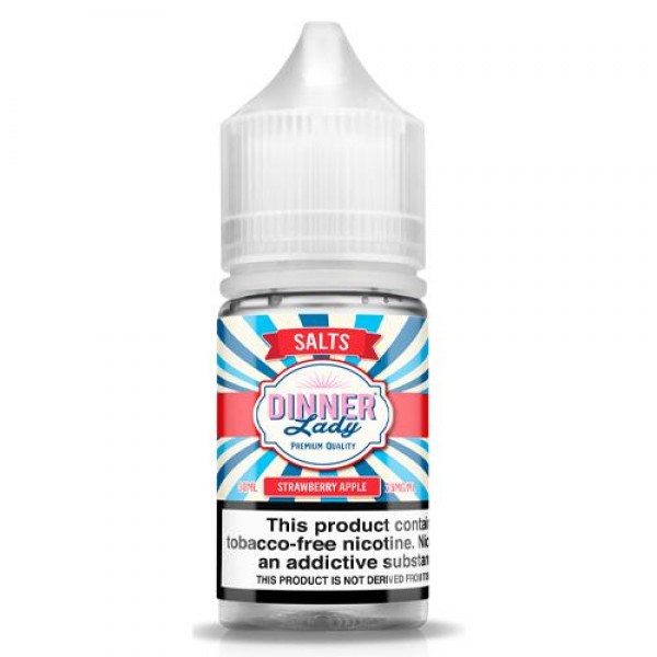 Strawberry Apple 30ml TF Nic Salt Vape Juice - Dinner Lady