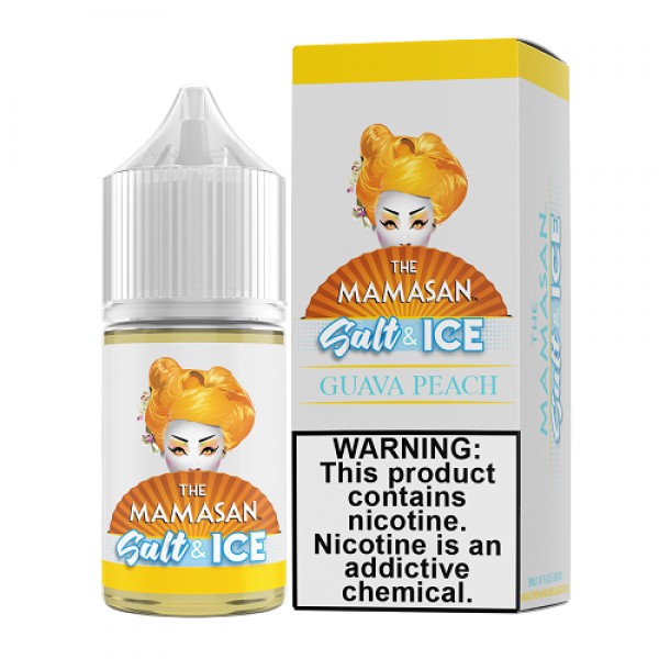 Guava Peach Ice 30ml Nic Salt Vape Juice - Mamasan