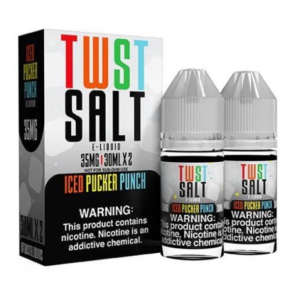 TWST Salts ICED Pucker Punch 2x30ml Nic Salt Vape Juice