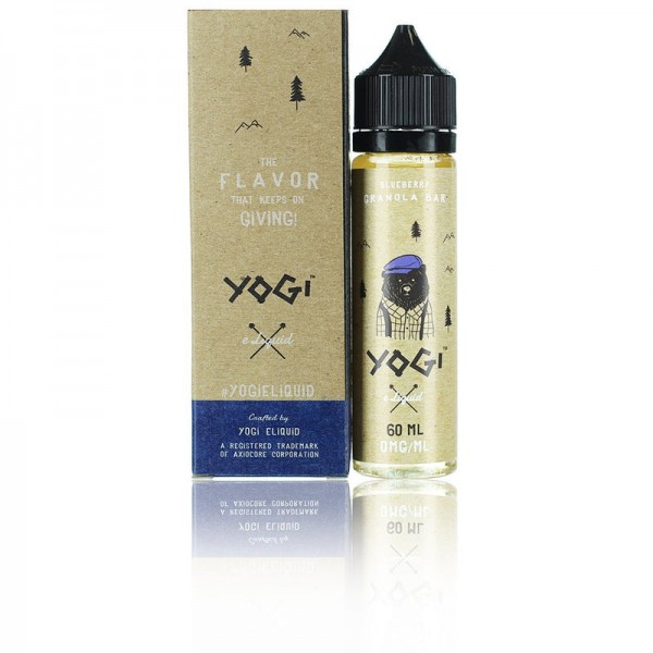 Yogi Vape Juices - Blueberry Granola Bar (60ml)