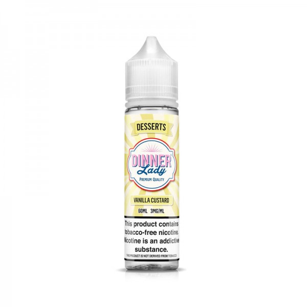 Vanilla Custard 60ml TF Vape Juice - Dinner Lady