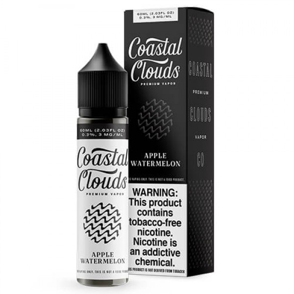 Coastal Clouds Apple Watermelon 60ml TF Vape Juice