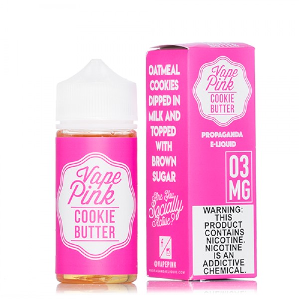 Vape Pink Cookie Butter 100ml TF Vape Juice
