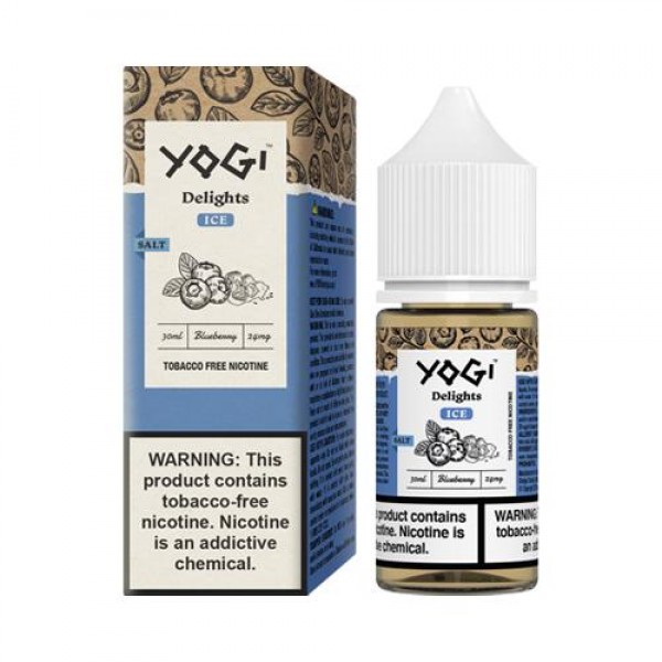 Blueberry Ice 30ml Nic Salt Vape Juice - Yogi