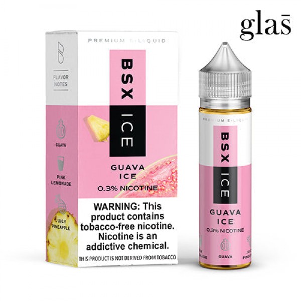 GLAS BSX Guava Ice 60ml TF Vape Juice