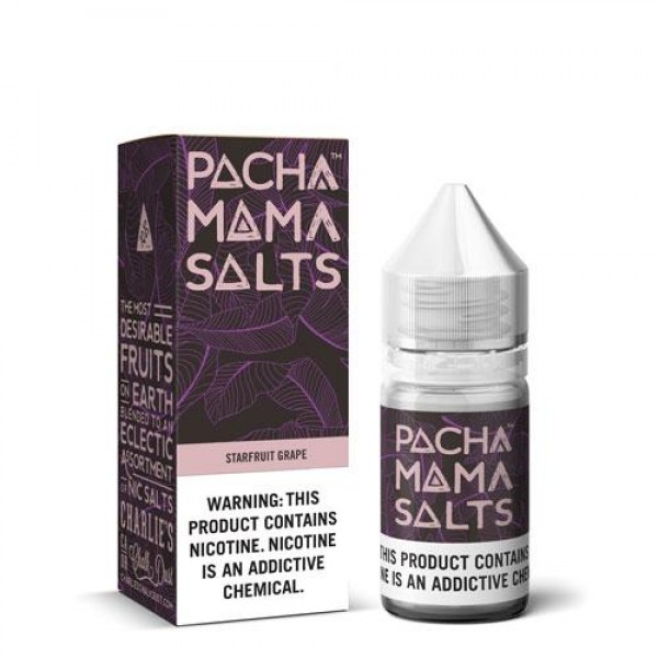 Pachamama Salts Starfruit Grape 30ml Nic Salt Vape Juice