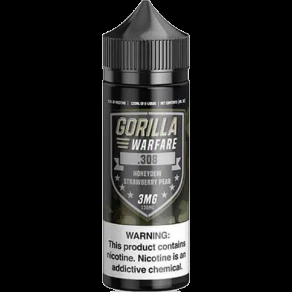 .308 120ml Vape Juice - Gorilla Warfare