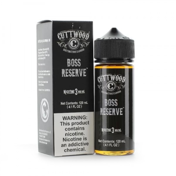 Cuttwood Vape Juice Boss Reserve 120ml