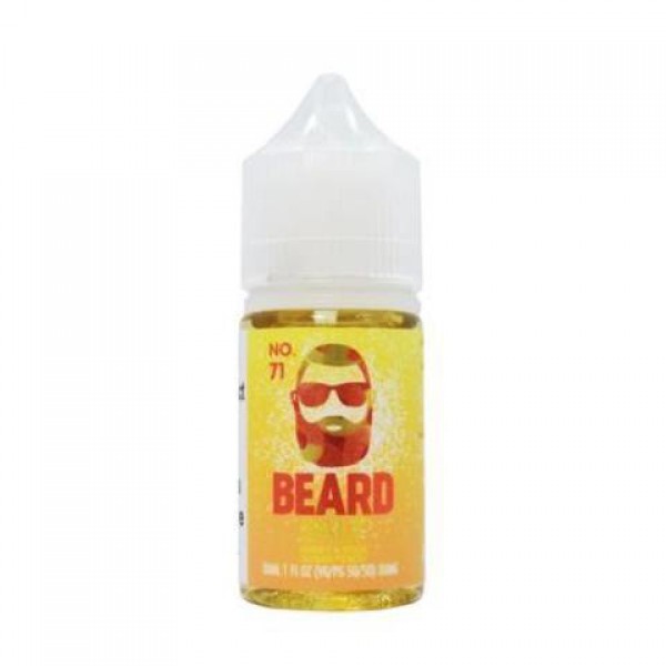 Beard Vape Co Salts No. 71 Sweet & Sour Sugar Peach 30ml Nic Salt Vape Juice