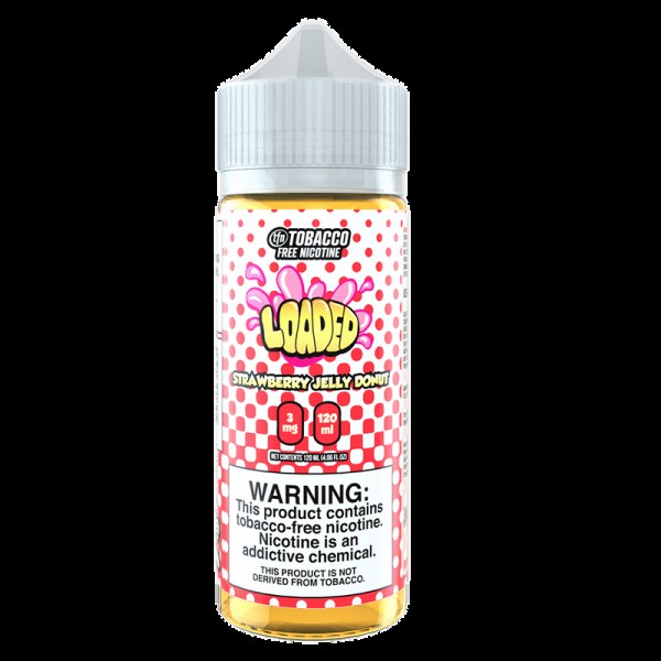 Ruthless Loaded Strawberry Jelly Donut TFN 120ml Vape Juice