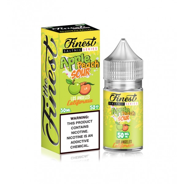 The Finest Apple Peach Sour 30ml Nic Salt