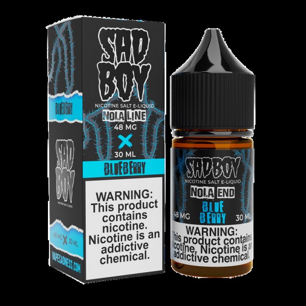 Sadboy Salts Blueberry Nola 30ml Nic Salt Vape Juice