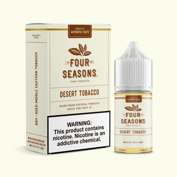 Four Seasons E-Liquids Desert Tobacco 30ml Vape Juice