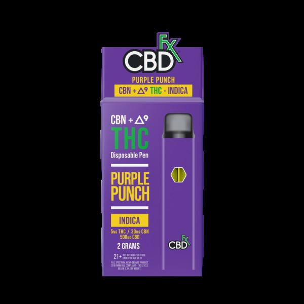 CBDfx Delta 9 + CBD 2g Disposable Vape Pen