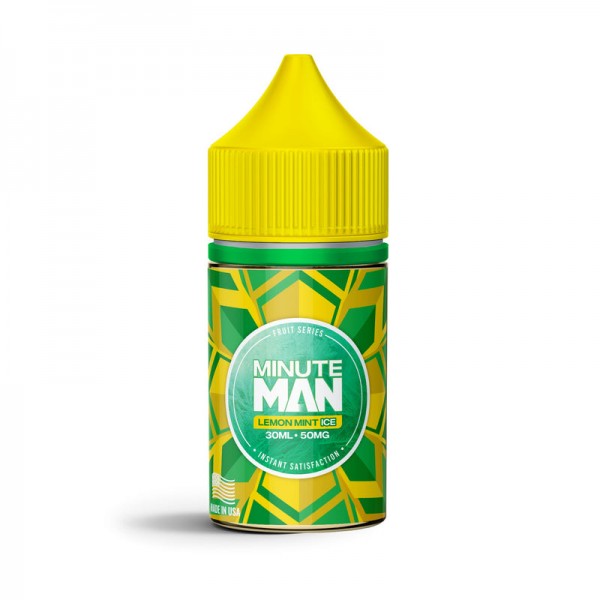 Minute Man Lemon Mint Ice 30ml Nic Salt Vape Juice