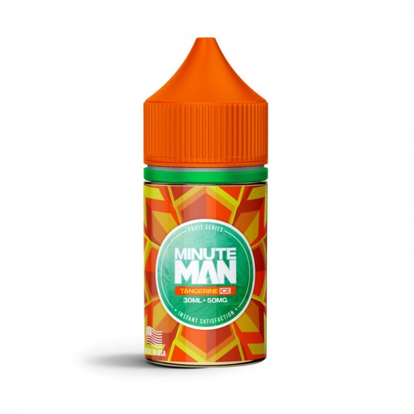 Minute Man Tangerine Ice 30ml Nic Salt Vape Juice