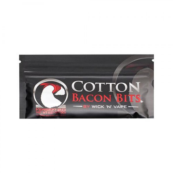Wick 'n' Vape Organic Cotton Bacon Bits