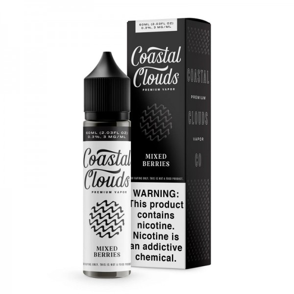 Coastal Clouds Mixed Berries 60ml Vape Juice